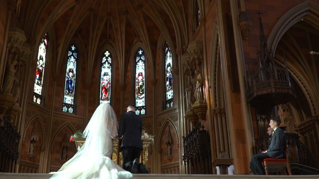 kneeling immaculate conception wedding Albany ny