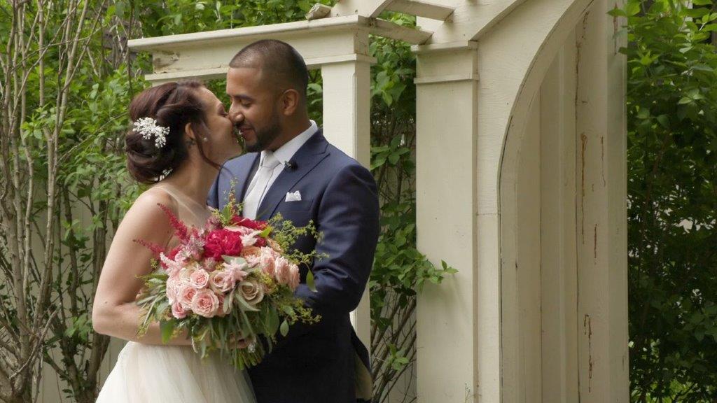 Mansion Inn Wedding Videographer First Look